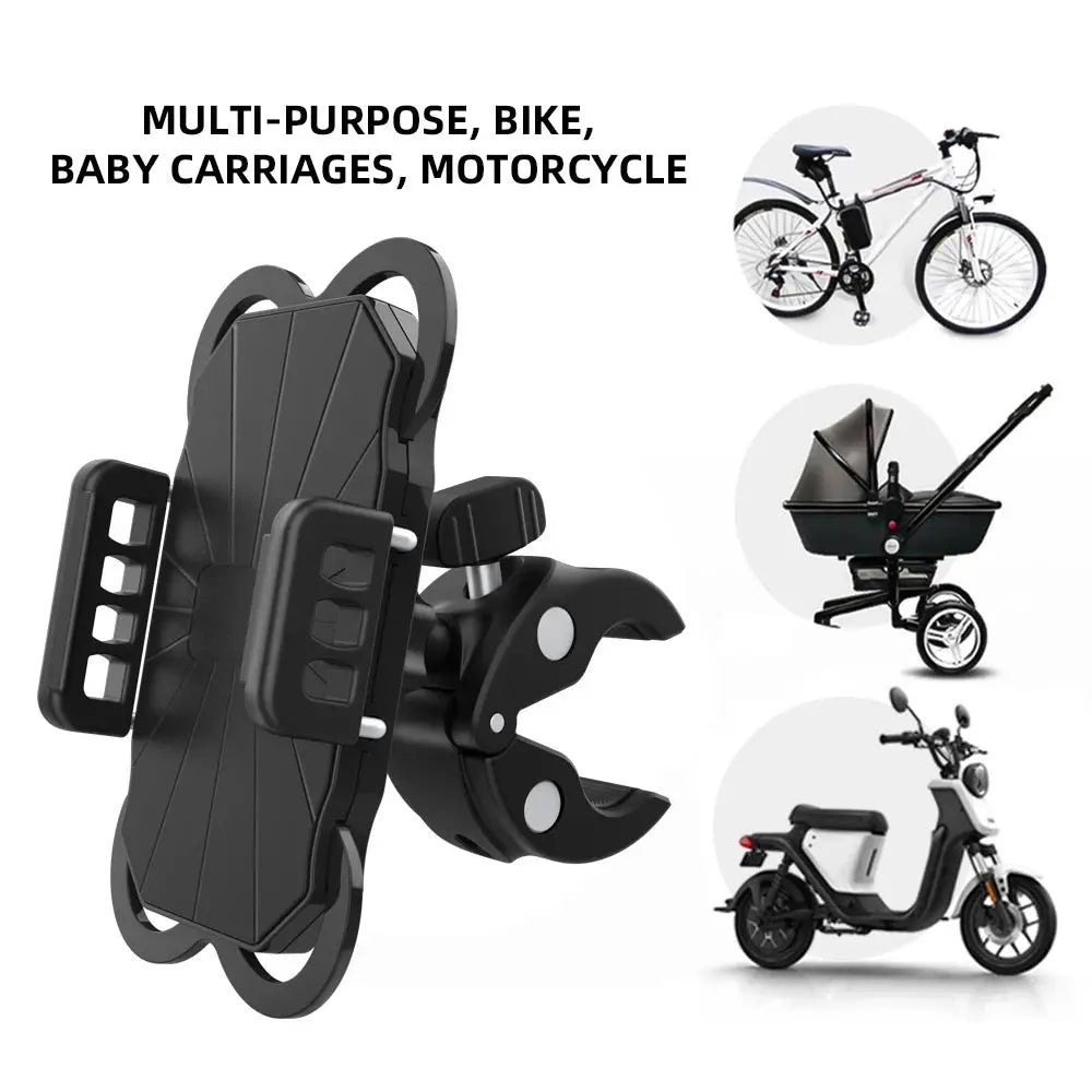 Mason James cell phone holder mount for bicycle, electric bike, ebike, scooter, motorcycle, or stroller!