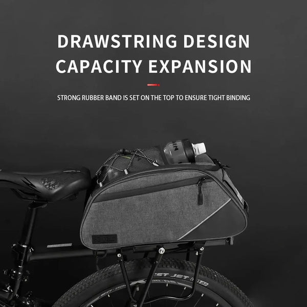 Bag For Rear Rack Rear Rack Bag! Insulated with shoulder strap! Expanding side storage