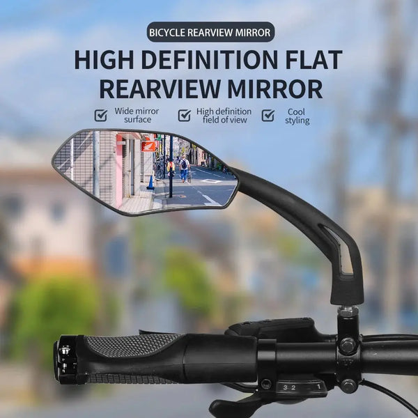 High-Definition Wide Surface Rearview Mirror Epic EBike Adventures