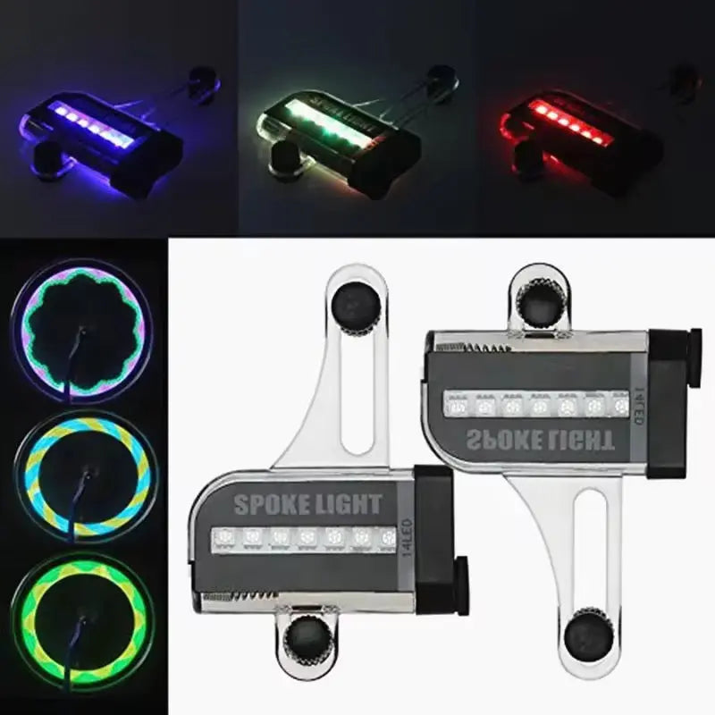 Bicycle Wheel Spoke Light with 32 LED Patterns Epic EBike Adventures