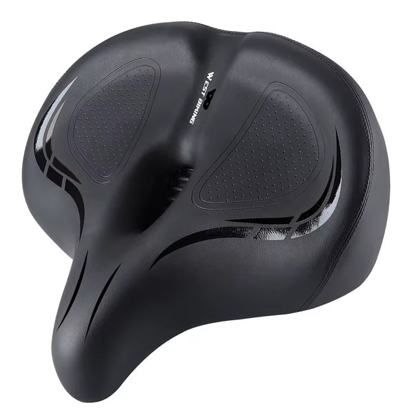 Wide Comfort Saddle – Extra-Support Ergonomic Seat for Electric Bikes