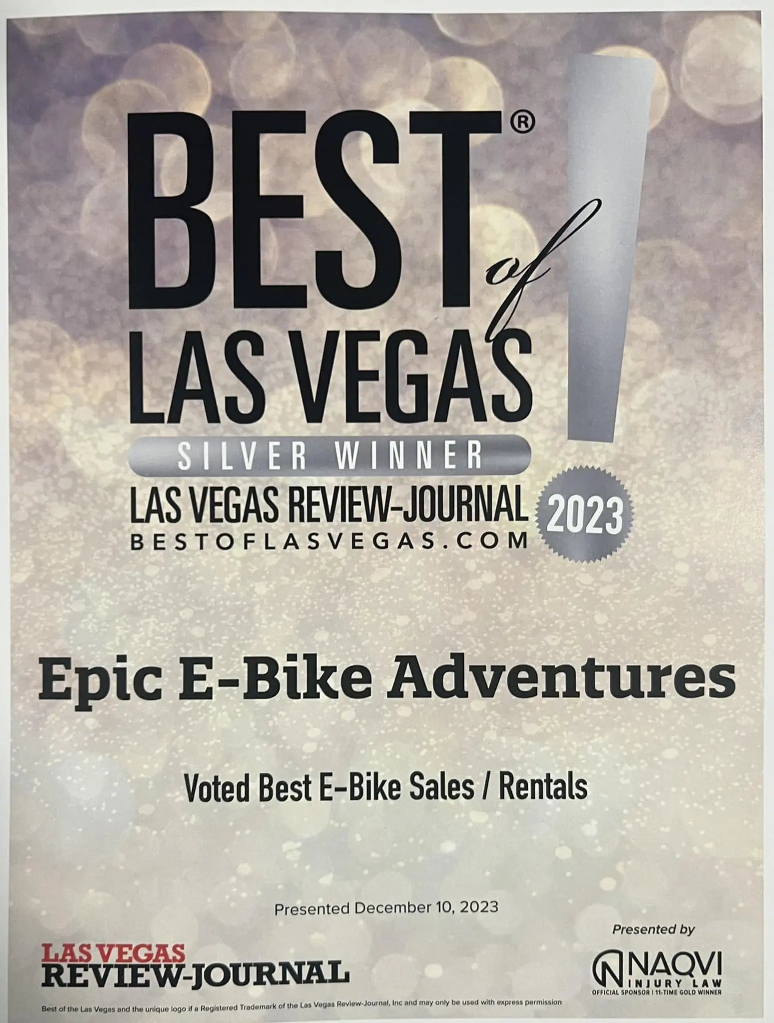 Hoover Dam & Historic Railroad Trail Adventure: 42 miles, 4 hours, most popular.