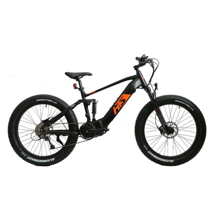 Epic Ebike Adventures-Eunorau Fat-HS Electric Mountain Bike 26x4 Kendra Tires