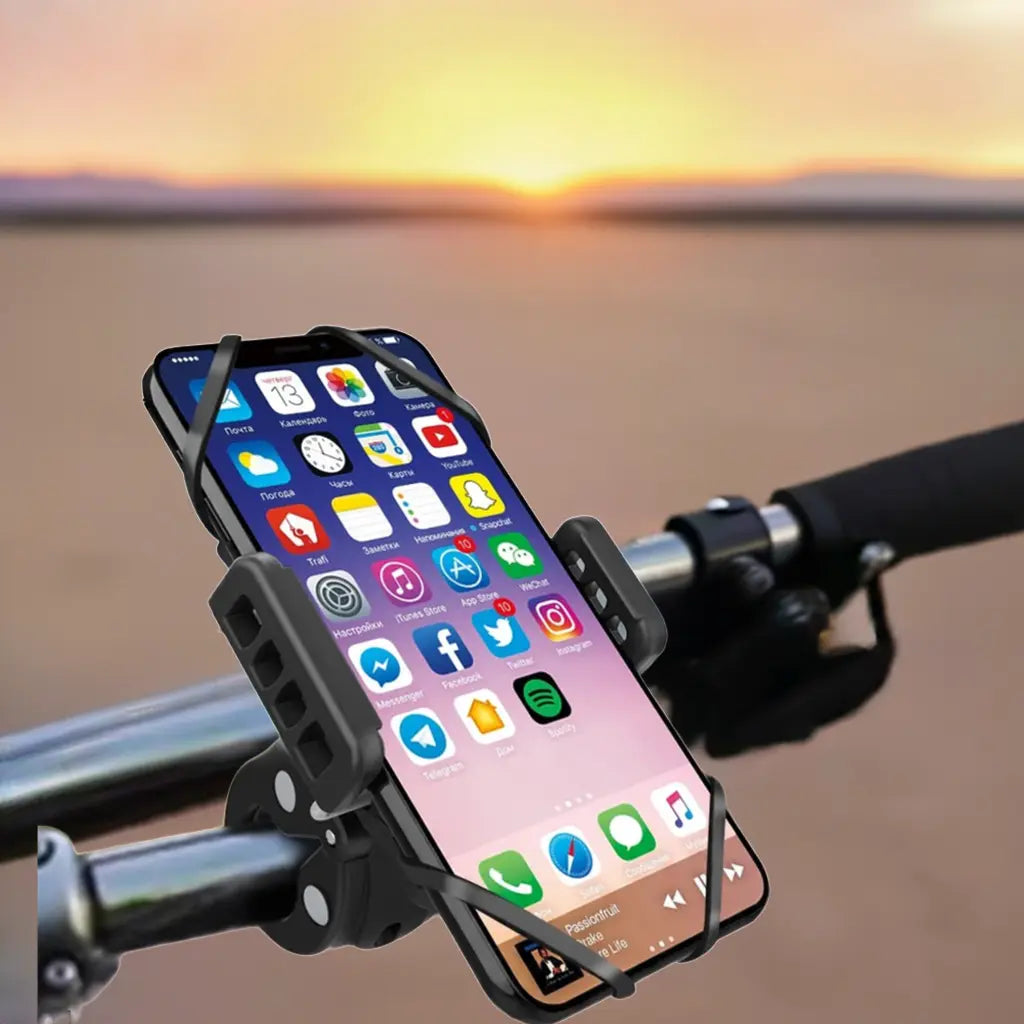 Mason James cell phone holder mount for bicycle, electric bike, ebike, scooter, motorcycle, or stroller! The best mount on the market! Epic Ebike Adventures