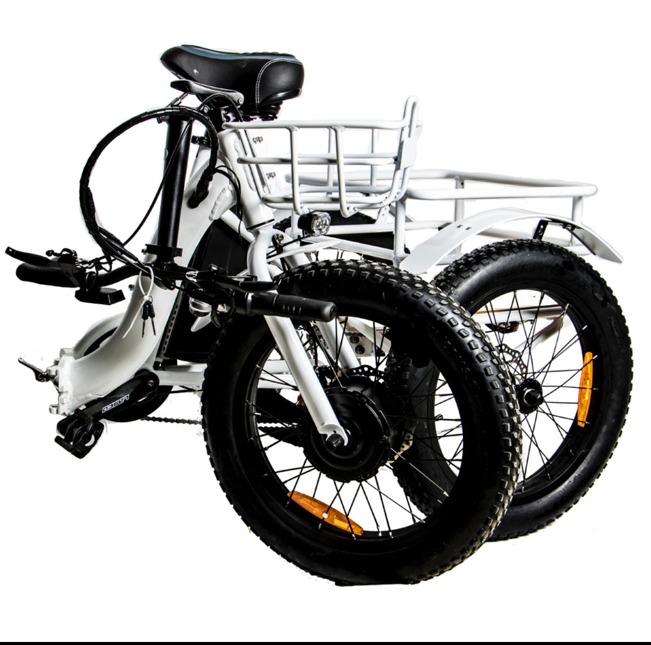 Epic Ebike Adventures-Fremont Street-Eunorau - Folding Electric Trike, 3 wheel folding ebike!
